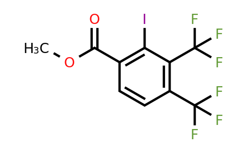 1805132-61-9 | Methyl 3,4-bis(trifluoromethyl)-2-iodobenzoate