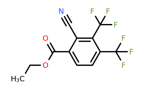 1805132-90-4 | Ethyl 3,4-bis(trifluoromethyl)-2-cyanobenzoate