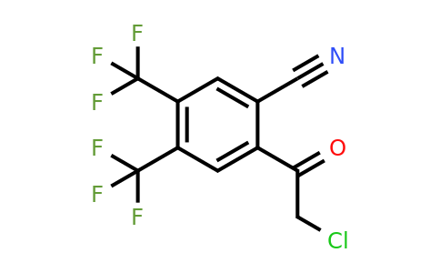 1805133-37-2 | 4',5'-Bis(trifluoromethyl)-2'-cyanophenacyl chloride