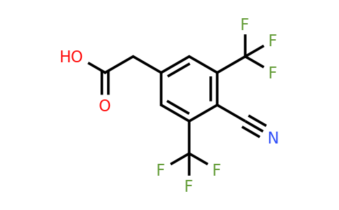1805133-46-3 | 3,5-Bis(trifluoromethyl)-4-cyanophenylacetic acid