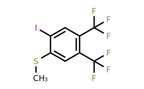 1805133-65-6 | 4,5-Bis(trifluoromethyl)-2-iodothioanisole