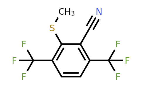 1805133-69-0 | 3,6-Bis(trifluoromethyl)-2-cyanothioanisole