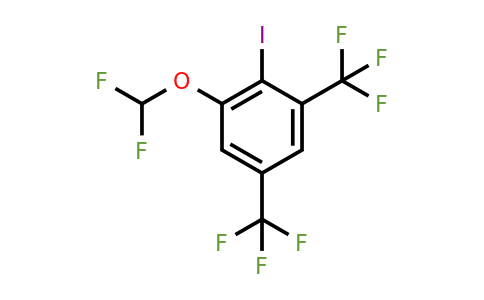 1805134-04-6 | 1,5-Bis(trifluoromethyl)-3-(difluoromethoxy)-2-iodobenzene