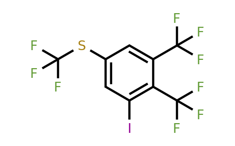 1805134-21-7 | 1,2-Bis(trifluoromethyl)-3-iodo-5-(trifluoromethylthio)benzene