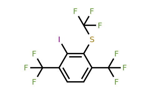 1805134-35-3 | 1,4-Bis(trifluoromethyl)-2-iodo-3-(trifluoromethylthio)benzene