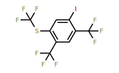 1805134-54-6 | 1,5-Bis(trifluoromethyl)-2-iodo-4-(trifluoromethylthio)benzene