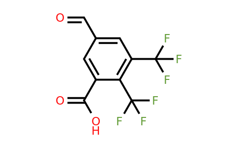 1805134-80-8 | 2,3-Bis(trifluoromethyl)-5-formylbenzoic acid