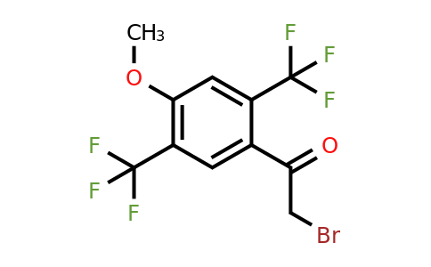 1805136-34-8 | 2',5'-Bis(trifluoromethyl)-4'-methoxyphenacyl bromide