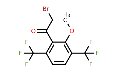 1805136-45-1 | 3',6'-Bis(trifluoromethyl)-2'-methoxyphenacyl bromide