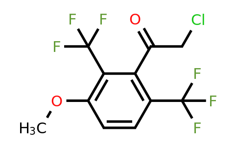 1805136-63-3 | 2',6'-Bis(trifluoromethyl)-3'-methoxyphenacyl chloride