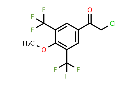 1805136-69-9 | 3',5'-Bis(trifluoromethyl)-4'-methoxyphenacyl chloride