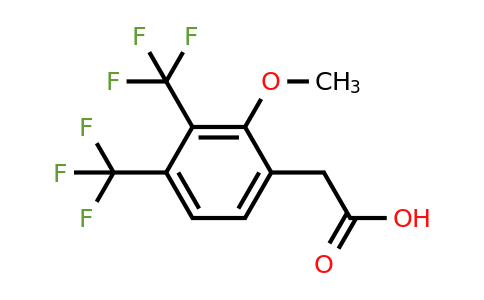 1805136-97-3 | 3,4-Bis(trifluoromethyl)-2-methoxyphenylacetic acid