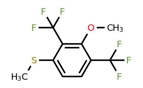 1805137-51-2 | 2,4-Bis(trifluoromethyl)-3-methoxythioanisole