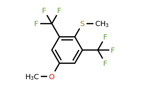 1805137-59-0 | 2,6-Bis(trifluoromethyl)-4-methoxythioanisole