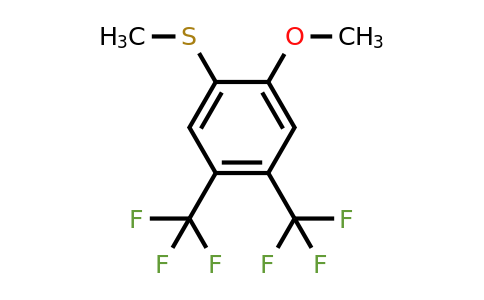 1805137-65-8 | 4,5-Bis(trifluoromethyl)-2-methoxythioanisole
