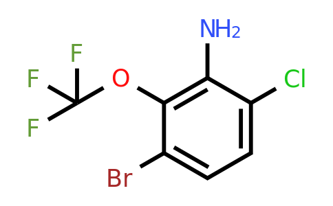1805139-00-7 | 3-Bromo-6-chloro-2-(trifluoromethoxy)aniline