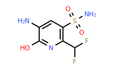 3-Amino-6-(difluoromethyl)-2-hydroxypyridine-5-sulfonamide