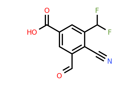 1805139-65-4 | 4-Cyano-3-difluoromethyl-5-formylbenzoic acid
