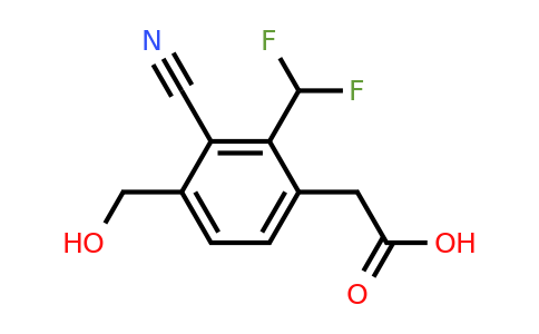 1805141-04-1 | 3-Cyano-2-difluoromethyl-4-(hydroxymethyl)phenylacetic acid