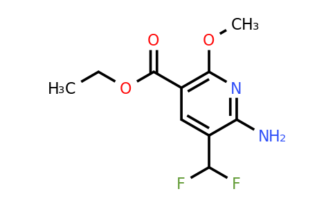 1805142-14-6 | Ethyl 2-amino-3-(difluoromethyl)-6-methoxypyridine-5-carboxylate