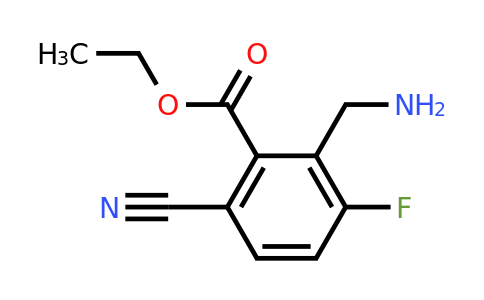 1805142-99-7 | Ethyl 2-aminomethyl-6-cyano-3-fluorobenzoate