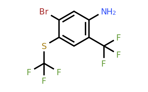 1805143-02-5 | 5-Bromo-2-trifluoromethyl-4-(trifluoromethylthio)aniline