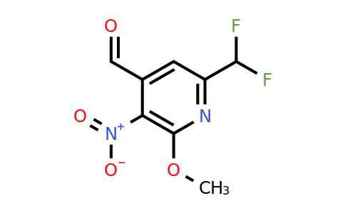 6-(Difluoromethyl)-2-methoxy-3-nitropyridine-4-carboxaldehyde