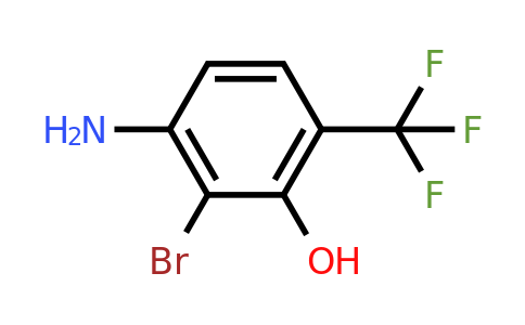 1805150-49-5 | 2-Bromo-3-hydroxy-4-(trifluoromethyl)aniline