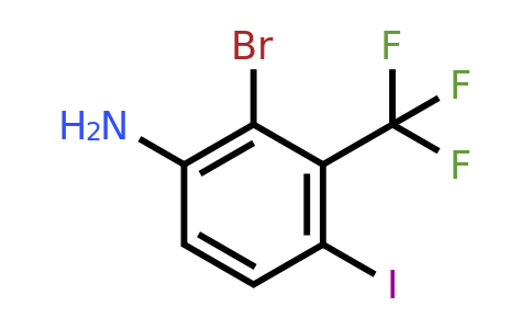 1805150-67-7 | 2-Bromo-4-iodo-3-(trifluoromethyl)aniline