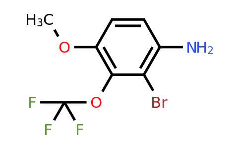 1805151-52-3 | 2-Bromo-4-methoxy-3-(trifluoromethoxy)aniline
