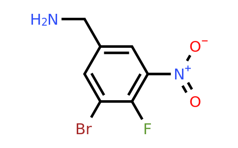 1805151-66-9 | 3-Bromo-4-fluoro-5-nitrobenzylamine