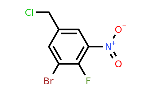 1805151-79-4 | 3-Bromo-4-fluoro-5-nitrobenzyl chloride
