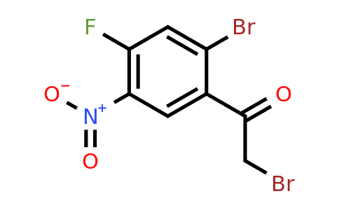 1805151-93-2 | 2'-Bromo-4'-fluoro-5'-nitrophenacyl bromide