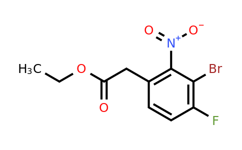 1805152-03-7 | Ethyl 3-bromo-4-fluoro-2-nitrophenylacetate