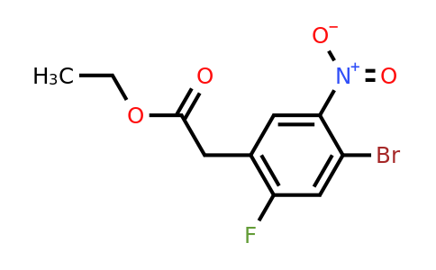 1805152-07-1 | Ethyl 4-bromo-2-fluoro-5-nitrophenylacetate