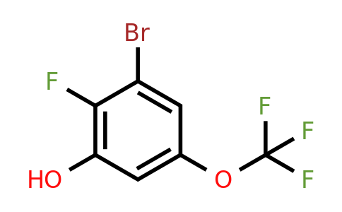 1805152-46-8 | 3-Bromo-2-fluoro-5-(trifluoromethoxy)phenol