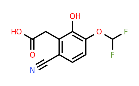 1805157-03-2 | 6-Cyano-3-difluoromethoxy-2-hydroxyphenylacetic acid