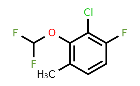 1805158-34-2 | 3-Chloro-2-difluoromethoxy-4-fluorotoluene