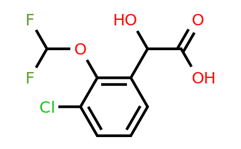 1805158-99-9 | 3-Chloro-2-(difluoromethoxy)mandelic acid