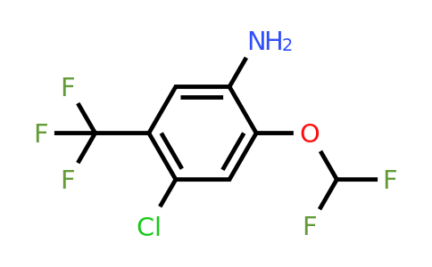 1805160-86-4 | 4-Chloro-2-difluoromethoxy-5-(trifluoromethyl)aniline