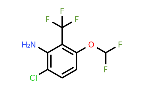 1805160-92-2 | 6-Chloro-3-difluoromethoxy-2-(trifluoromethyl)aniline