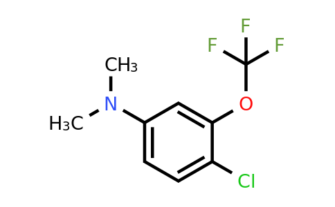 1805161-55-0 | 1-Chloro-4-dimethylamino-2-(trifluoromethoxy)benzene