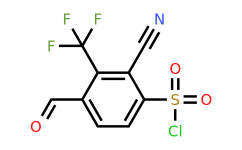 1805163-17-0 | 2-Cyano-4-formyl-3-(trifluoromethyl)benzenesulfonylchloride