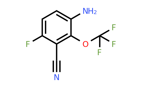 1805163-28-3 | 3-Cyano-4-fluoro-2-(trifluoromethoxy)aniline