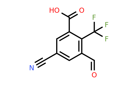 1805163-39-6 | 5-Cyano-3-formyl-2-(trifluoromethyl)benzoic acid