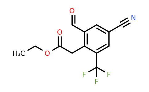1805164-03-7 | Ethyl 4-cyano-2-formyl-6-(trifluoromethyl)phenylacetate