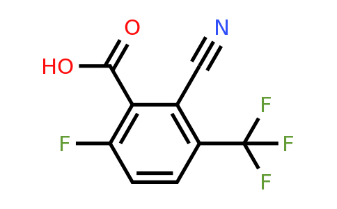 1805165-19-8 | 2-Cyano-6-fluoro-3-(trifluoromethyl)benzoic acid