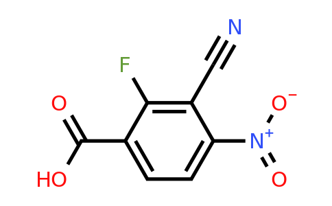 1805171-14-5 | 3-Cyano-2-fluoro-4-nitrobenzoic acid