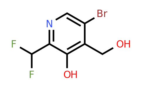 5-Bromo-2-(difluoromethyl)-3-hydroxypyridine-4-methanol