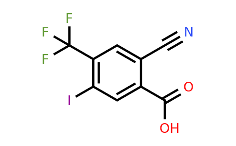 1805172-59-1 | 2-Cyano-5-iodo-4-(trifluoromethyl)benzoic acid